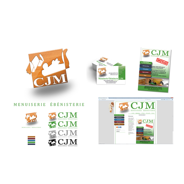 Création identité visuelle CJM